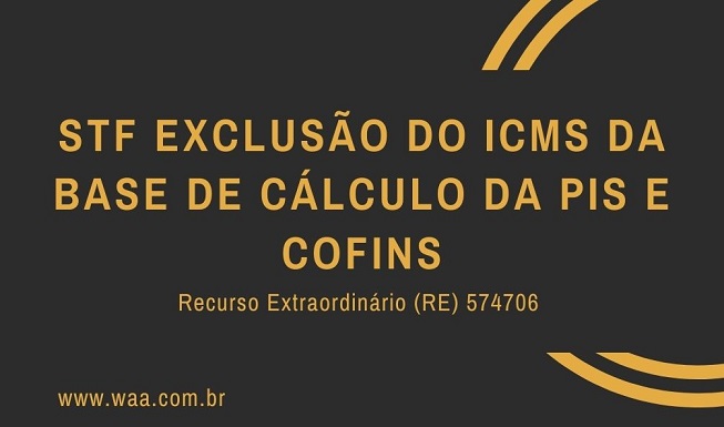 STF Exclusão do ICMS da Base de Cálculo da pis e cofins